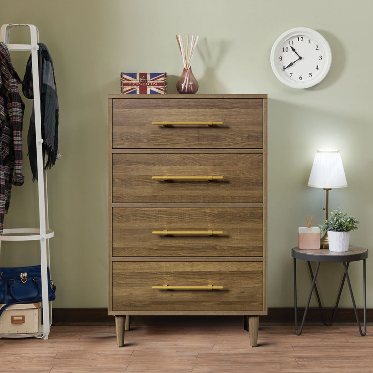 Millwood Pines Nairobi 4 Drawer Dresser Wayfair